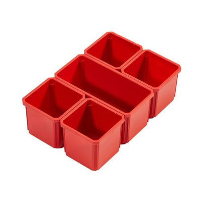 Milwaukee accessoires bakjes voor packout organiser en compact organiser | 5 stuks - 4932478300