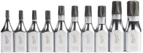 Milwaukee accessoires milwaukee 3 8 torx bit dopsleutelset (10-delig) - 4932480564