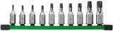 Milwaukee accessoires milwaukee 3 8 torx bit dopsleutelset (10-delig) - 4932480564 - afbeelding 1