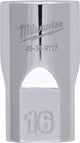 Milwaukee accessoires 1 2 dop metrisch - 16 mm - 4932480014