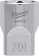 Milwaukee accessoires 1 2 dop metrisch - 20 mm - 4932480018