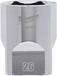 Milwaukee accessoires 1 2 dop metrisch - 26 mm - 4932480024