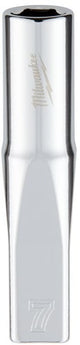 Milwaukee accessoires 1 4 ratel dop ,metrisch lang -7mm - 4932478327