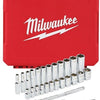 Milwaukee accessoires 1 4” ratel en doppenset | metrisch | 28-delig - 4932464943