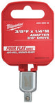 Milwaukee accessoires 3 8 f x 1 4 m verloopadapter van 3 8 naar 1 4 - 4932480648