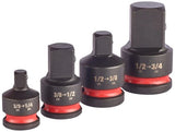 Milwaukee accessoires adapter shockwave hex set-4pc - 4932480356 - afbeelding 1