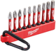 Milwaukee accessoires carabiner 10-delig shockwave bits - 4932480941