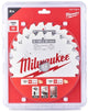Milwaukee accessoires cirkelzaagblad csb | 165 x 24t | 2 delig - 4932479836