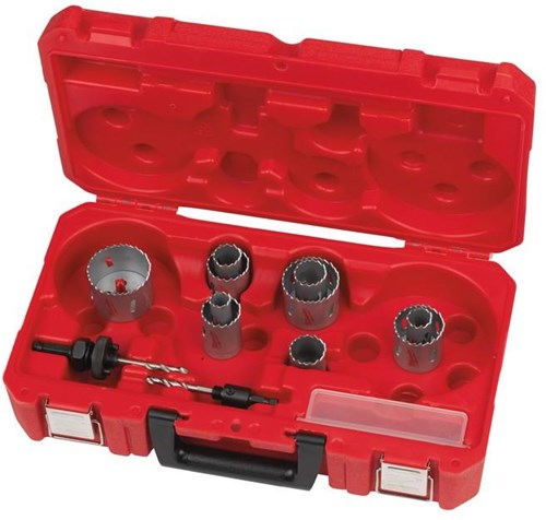 Milwaukee accessoires contractor gatzaag mpp set - 14 pc - 4932464720