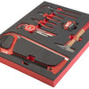 Milwaukee accessoires foam inlay met diverse handtools (15-delig) - 4932493257