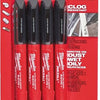 Milwaukee accessoires inkzall fine tip markers - 4pc - 48223154