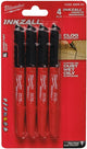 Milwaukee accessoires inkzall markers | zwart | 4 stuks- 4932480551