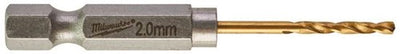 Milwaukee accessoires metaalboor shockwave hss-g ti. 2mm -2pcs - 48894703