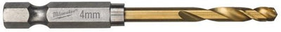 Milwaukee accessoires metaalboor shockwave hss-g ti. 4mm -2pcs - 48894708