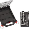 Milwaukee accessoires metrische 3 8 ratel + doppen set (32-delig) in packout compact slim organiser - 4932478813