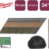 Milwaukee accessoires nagels d-kop 34° 70mm rs b sc1 | 2.200 stuks - 4932492601