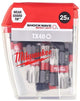 Milwaukee accessoires shockwave gen ii tx40 25mm 25stuks - 4932430889