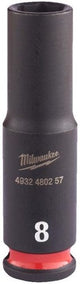 Milwaukee accessoires shockwave slagdop 1 4 diep 8mm | 1 stuk - 4932480257