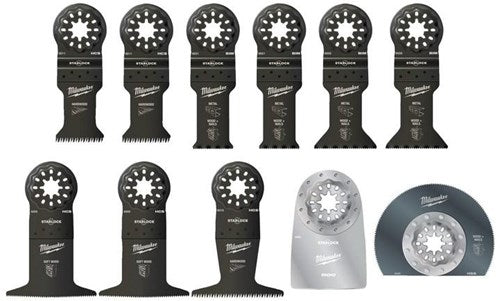 Milwaukee accessoires starlock - set omt general set-11pc - 48906090