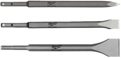 Milwaukee accessoires milwaukee set sds-plus beitels sds-plus 3 pct beitel set - 4932430001