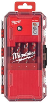 Milwaukee accessoires milwaukee betonboren premium packout friendly box set (4 x 90, 5 5 6 6 x 100, 8 10 12 x 150 mm) - 4932493881 - afbeelding 2