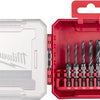 Milwaukee accessoires milwaukee boor tap combinatie | 1 4 hss-g | combi drill tap set - 4932498267