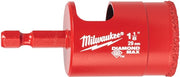 Milwaukee accessoires milwaukee boren | diamond max™ | 1 4 nat droog | 29 mm 1 4 hex - 4932498351 - afbeelding 1