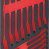 Milwaukee empty 15 pc maxbite flex head spanner set foam insert lege foam inlay ringratel-steeksleutel flex set max bite™ (15-delig) - 4932493667