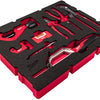 Milwaukee foam inlay geschikt voor alle packout™ gereedschapskoffers met lades voor de loodgieter | 8-delig - 4932493639