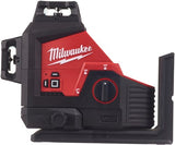 Milwaukee m12 3pl-0c | m12 driedimensionale laser met 3 groene 360° laser cirkels - 4933478103 - 4933478103 - afbeelding 1