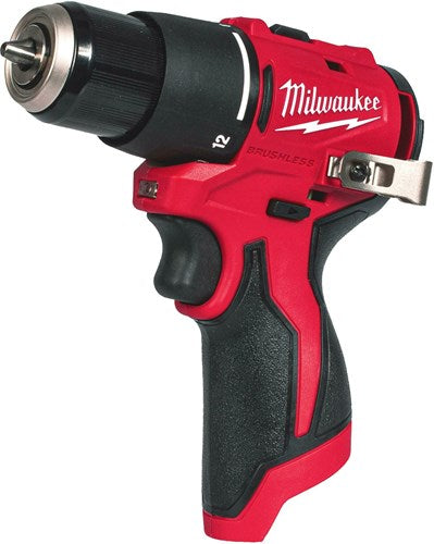 Milwaukee m12 blpdrc-0 compact koolborstelloze accu klopboor- schroefmachine - 4933500421