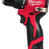 Milwaukee m12 blpdrc-202c compact koolborstelloze accu klopboorschroefmachine (2x 2,0ah accu) - 4933500422