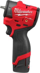 Milwaukee m12 fsciwf14-252x m12 fuel sub-compact 1 4 accu slagmoersleutel | met frictiering (2x 2,5ah accu + lader) - 4933498974 - afbeelding 1