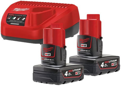 Milwaukee m12nrg-402 kit | 12v 4,0ah - 4933459211