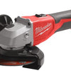 Milwaukee m18 blsag125x-0 | m18 haakse slijper | 125 mm | brushless | schuifschakelaar | zonder accu's laders - 4933492643