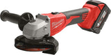 Milwaukee m18 blsag125x-402x | m18™ koolborstelloze 125mm haakse slijper met schuifschakelaar (2x 4.0ah accu's) - 4933492644 - afbeelding 1