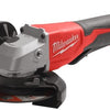 Milwaukee m18 blsag125xpd-0 | m18 haakse slijper | 125 mm | brushless | peddelschakelaar | zonder accu's laders - 4933492645