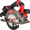 Milwaukee m18 fcsdc165-552c | fuel accu cirkelzaag 18v 165mm in transportkoffer (2x 5.5ah accu + m12-18 fc lader) - 4933499997