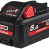 Milwaukee m18 hb5.5 accu 18v 5.5ah li-ion m18™ high output™ - 4932464712