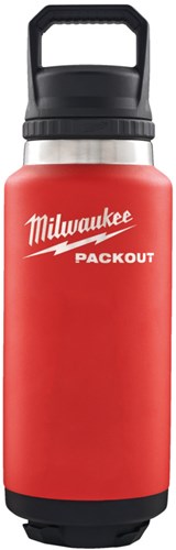 Milwaukee packout™ 1065 ml fles met deksel rood - 4932493467 - afbeelding 1