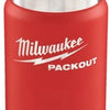Milwaukee packout™ 710 ml fles met deksel rood - 4932493465