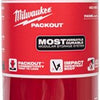Milwaukee packout™ plastic fles met drinkdop | 740 ml | rood - 4932498636