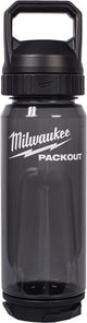 Milwaukee packout™ plastic fles met drinkdop | 740 ml | zwart - 4932498639
