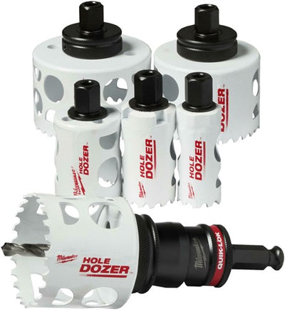 Milwaukee quik-lok holedozer 9 delige set - 49224771