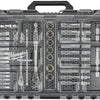 Milwaukee ratel- en dopsleutelset packout metrisch ¼ ½ (63-delig) - 4932493661