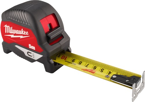 Milwaukee meetlint 5m magnetisch - precisie en duurzaamheid