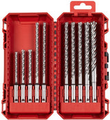 Milwaukee accessoires milwaukee sds-plus borenset | mx4 | packout ready box | 5 6 6 x 115 6 6 8 8 8 10 x 165 12 x 160 mm - 4932500062 - afbeelding 1