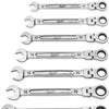 Milwaukee steek- en ratelsleutel set | max bite flex | 7-delig - 4932478557