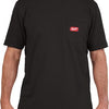 Milwaukee wt ss bl l t-shirt work short sleeve black l - 4932493005