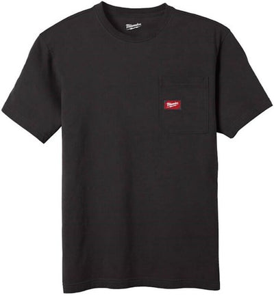Milwaukee wt ss bl xxl t-shirt work short sleeve black xxl - 4932493007